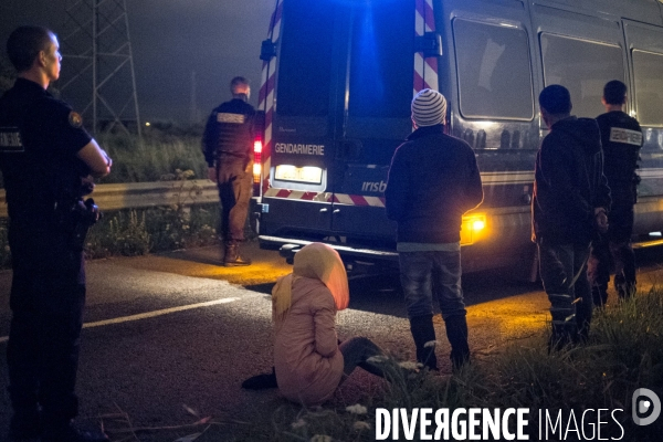 Migrants à l Eurotunnel