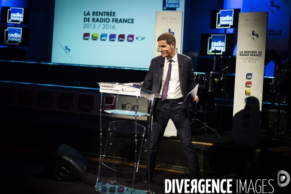 Conference de presse, Radio France.