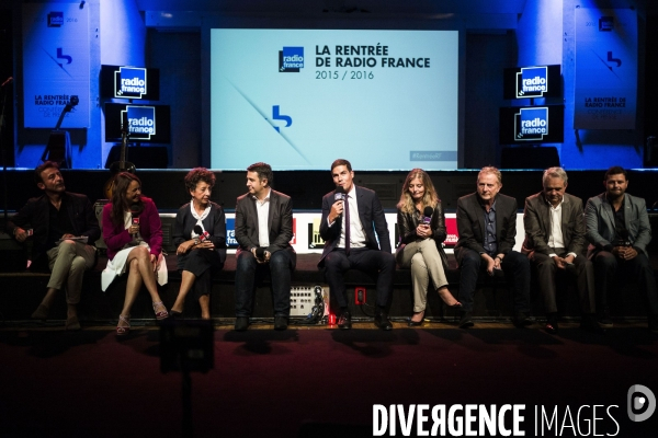 Conference de presse, Radio France.