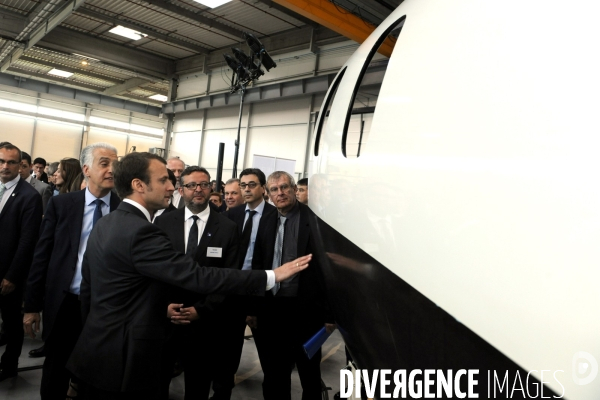 Emmanuel MACRON à Nantes lance la Nouvelle France Industrielle