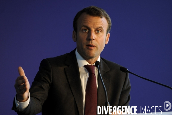 Emmanuel MACRON à Nantes lance la Nouvelle France Industrielle