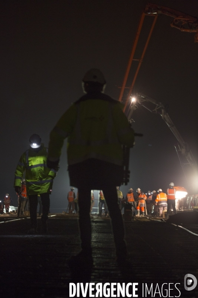 L autoroute A9 se dédouble