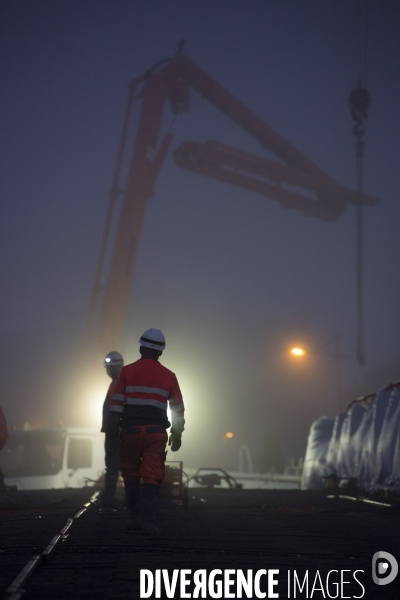 L autoroute A9 se dédouble