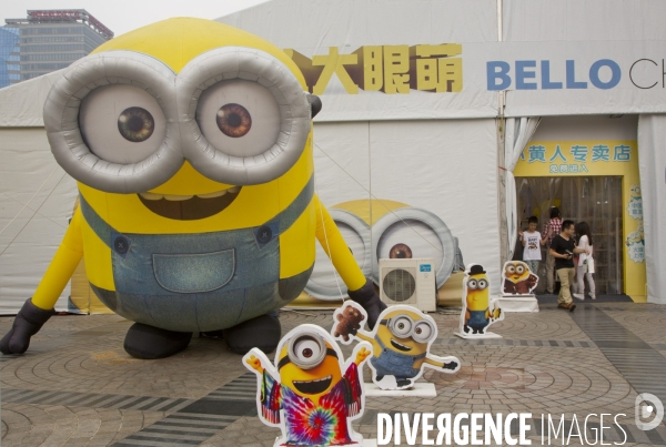 Les minions a shanghai /chine