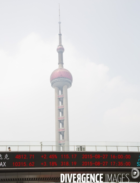 La finance et la bourse de shanghai