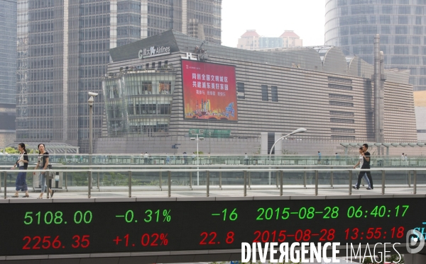 La finance et la bourse de shanghai