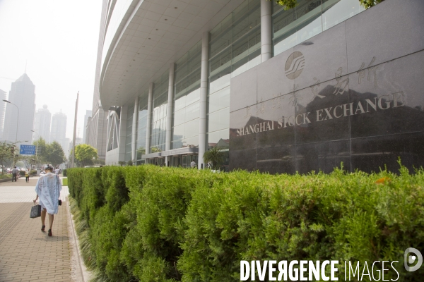La finance et la bourse de shanghai
