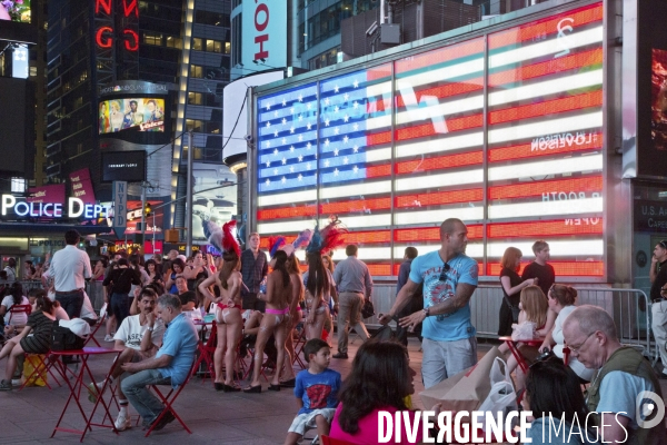 Les desnudas de times square/new york