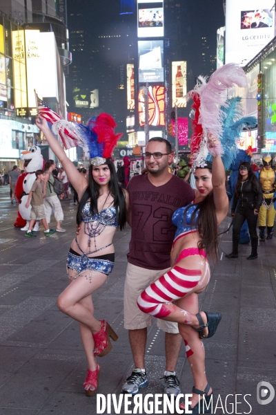 Les desnudas de times square/new york