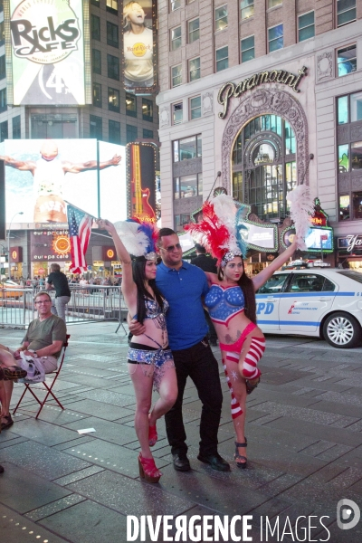 Les desnudas de times square/new york