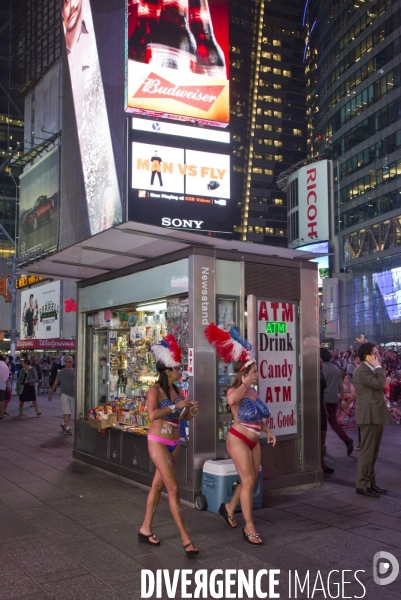 Les desnudas de times square/new york