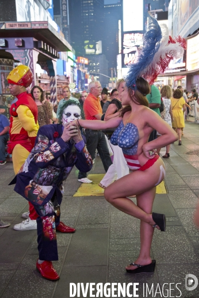 Les desnudas de times square/new york