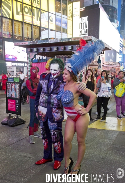 Les desnudas de times square/new york