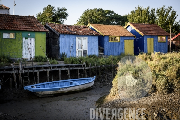 Les cabanes de pêcheurs de Château d Oléron.