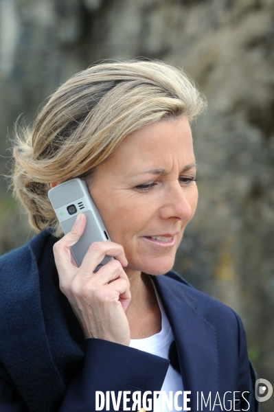 Claire CHAZAL, présente le journal télévisé de TF1 le week end