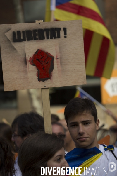 Journee pour l indépendance catalane.