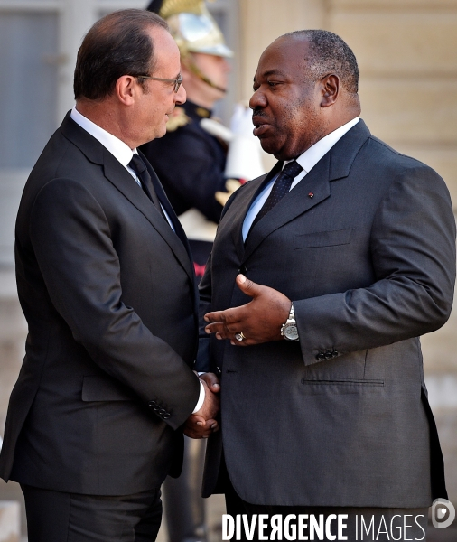 François Hollande reçoit Ali Bongo