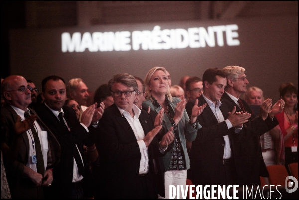 Front national, l universite d ete de marseille