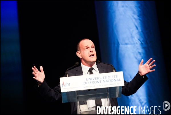 Front national, l universite d ete de marseille
