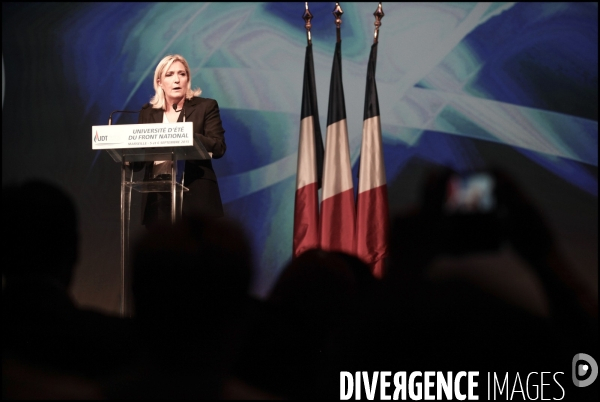 Front national, l universite d ete de marseille
