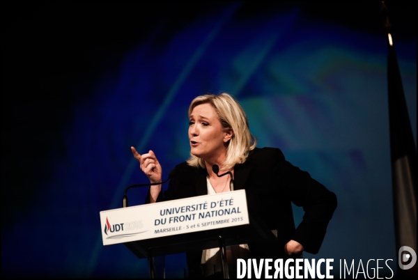 Front national, l universite d ete de marseille