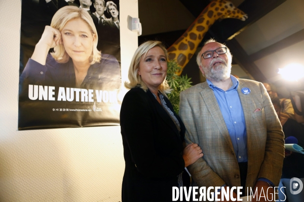 Regionales. marine le pen wallerand de saint just