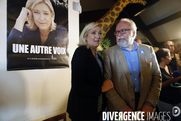 Regionales. marine le pen wallerand de saint just