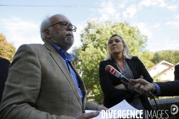 Regionales. marine le pen wallerand de saint just