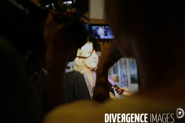 Regionales. marine le pen wallerand de saint just