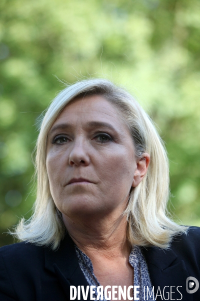 Regionales. marine le pen wallerand de saint just