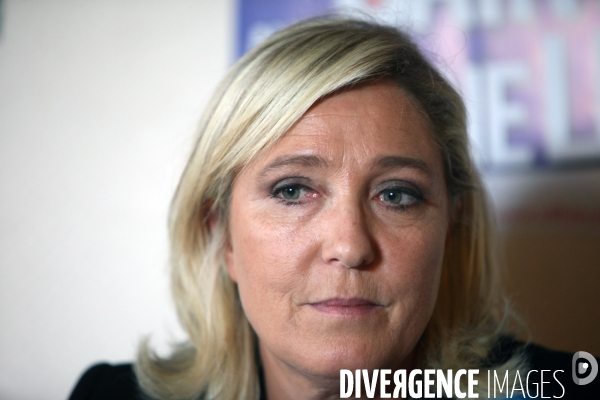 Regionales. marine le pen wallerand de saint just
