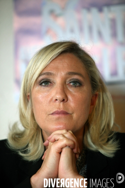 Regionales. marine le pen wallerand de saint just