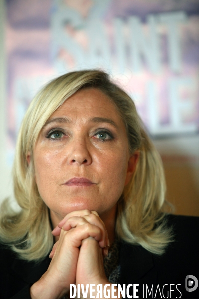 Regionales. marine le pen wallerand de saint just