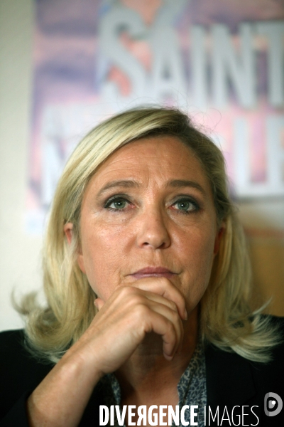 Regionales. marine le pen wallerand de saint just