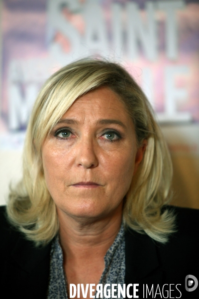 Regionales. marine le pen wallerand de saint just