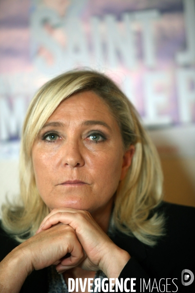 Regionales. marine le pen wallerand de saint just