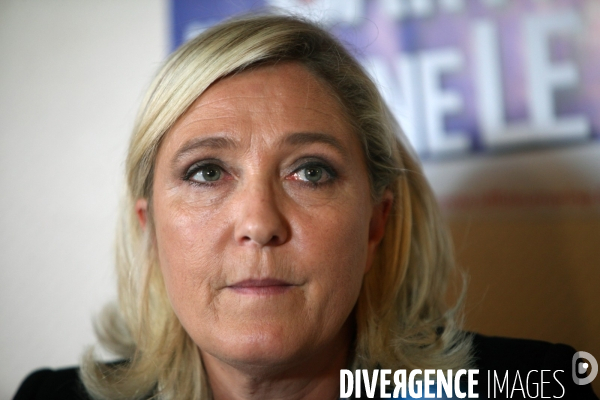 Regionales. marine le pen wallerand de saint just