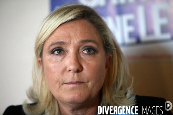 Regionales. marine le pen wallerand de saint just