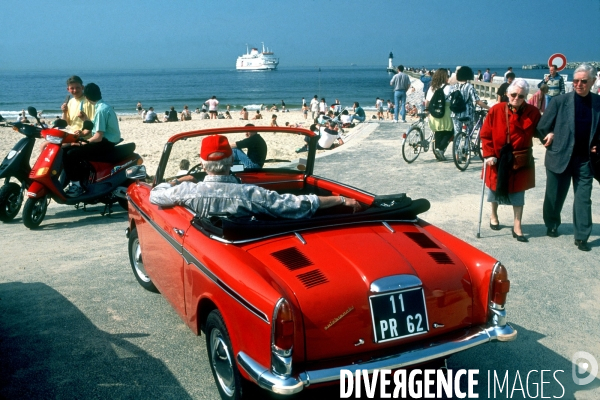 Des villes.Calais.A la plage