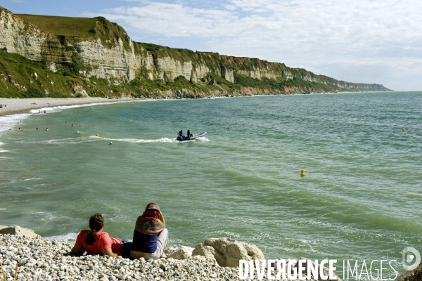 Des villes. Les falaises de Saint Jouin Bruneval.