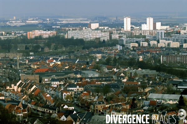 Des villes.Amiens.Vue aerienne