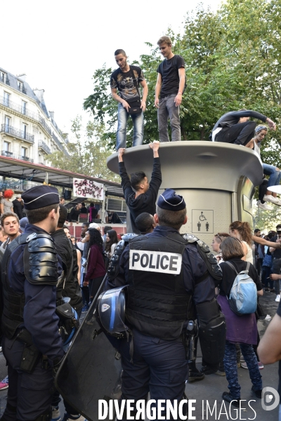 Techno Parade à Paris.