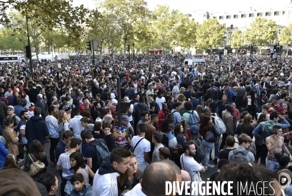 Techno Parade à Paris.