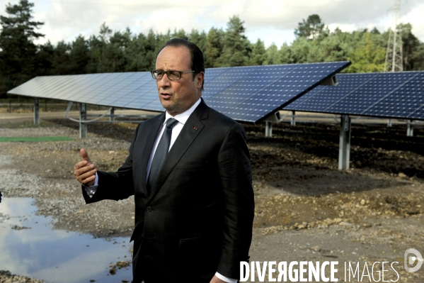 Déplacement de François HOLLANDE en Corrèze