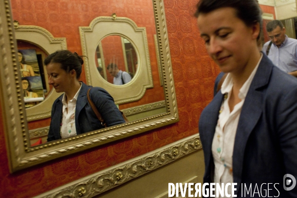 Paris : Meeting d Europe Ecologie les Verts