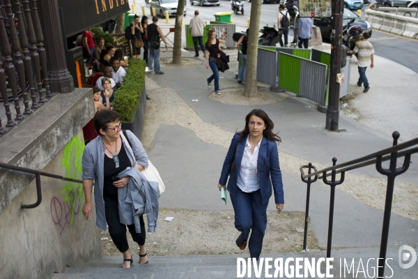 Paris : Meeting d Europe Ecologie les Verts