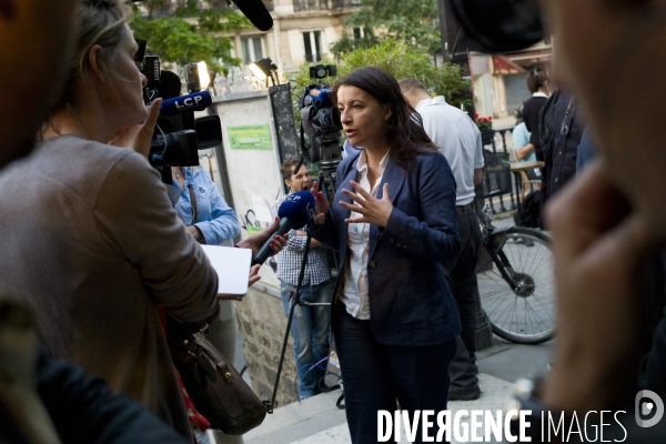 Paris : Meeting d Europe Ecologie les Verts