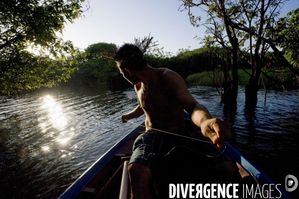 BRESIL Amazonie : Peuple MUNDURUCU du rio Tapajos