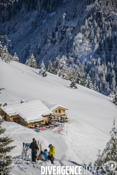Ski aux Contamines-Montjoie