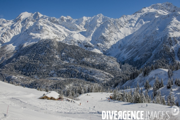 Ski aux Contamines-Montjoie